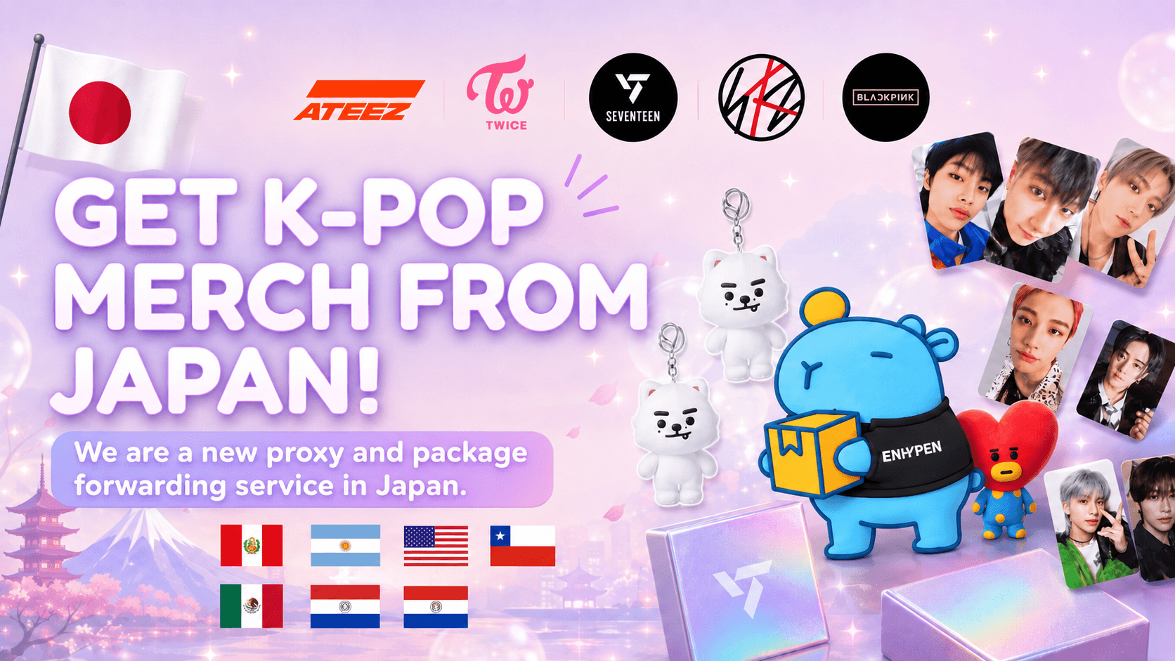 Buy K-pop Merch from Japan