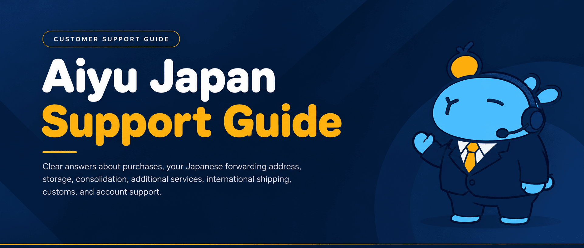 Aiyu Japan Support Guide