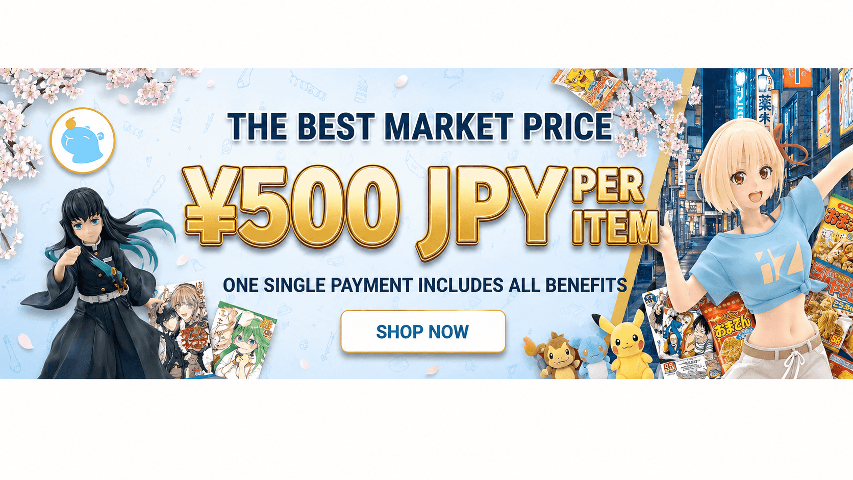 The Lowest Service Fee for Shopping from Japan