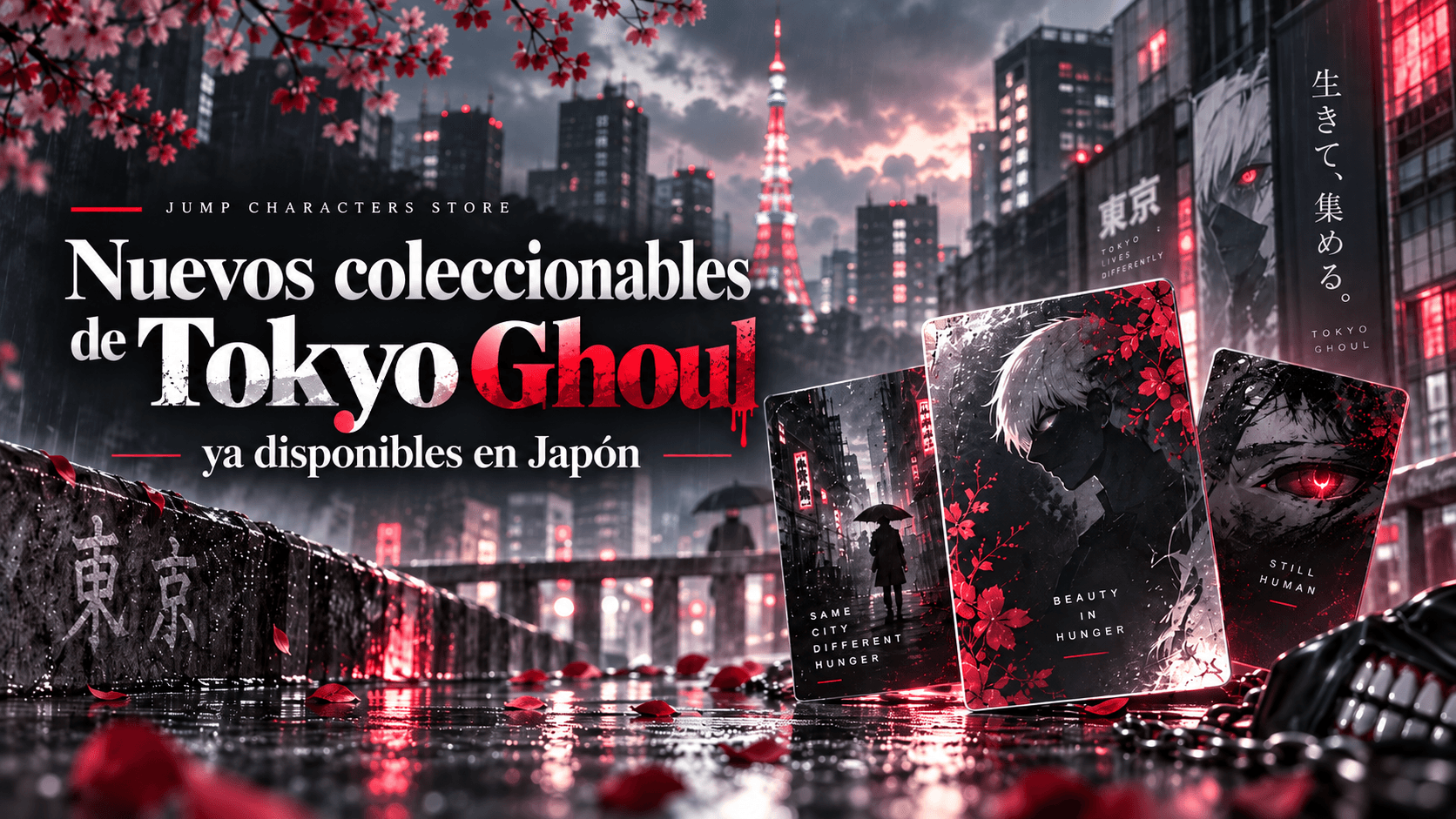 Tokyo Ghoul lanza nueva colección foil en Japón