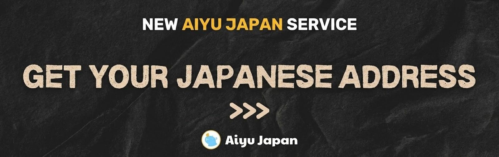 Buy from Japan with your own Japanese Address! 